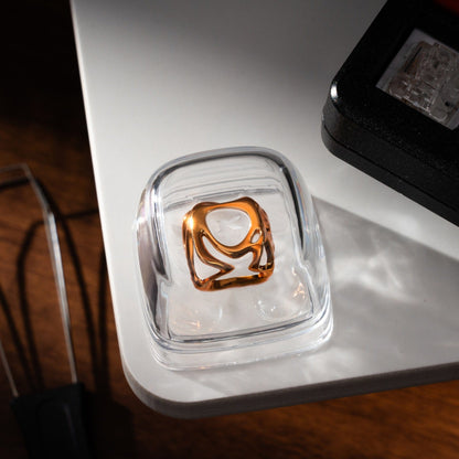 XVX Liquid Metal Vibe Electroplating Artisan Keycap - A-1 Thread Vault