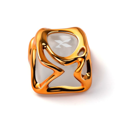 XVX Liquid Metal Vibe Electroplating Artisan Keycap - A-1 Thread Vault