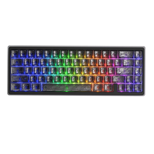 XVX M67 JadeStone Forged Carbon VIA Tri-Mode Mechanical Keyboard - A-1 Thread Vault
