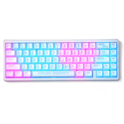 XVX M67 JadeStone Miami Tri-Mode RGB Mechanical Keyboard - A-1 Thread Vault