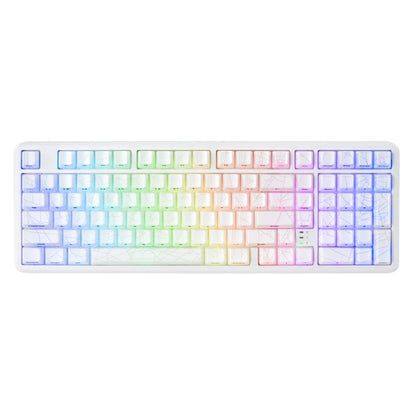 XVX M67 JadeStone Spider Web Tri-Mode RGB Mechanical Keyboard - A-1 Thread Vault