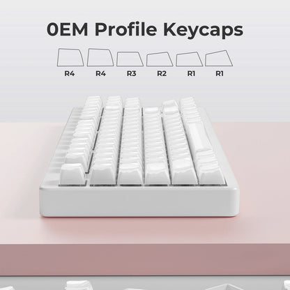 XVX Magic Wave OEM Profile Side-Printed 136-Key PC Keycap Set - A-1 Thread Vault