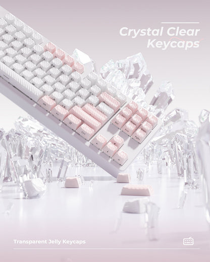 XVX Magic Wave OEM Profile Side-Printed 136-Key PC Keycap Set - A-1 Thread Vault