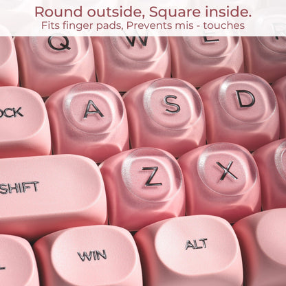 XVX Pink Blush HOA Profile Keycap Set 132-Key - A-1 Thread Vault