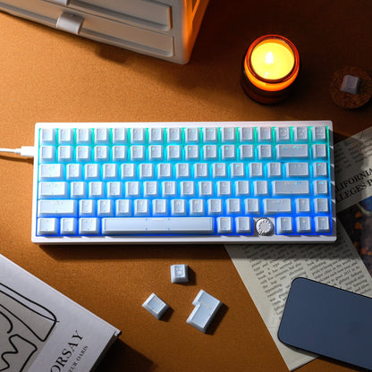 XVX PRISM Shine-Through Double-Shot Cherry Profile 142-Key PBT Keycap Set - A-1 Thread Vault
