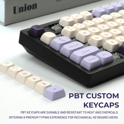 XVX Purple Grapes MOA Profile Dye-Sublimation 143-Key PBT Keycap Set - A-1 Thread Vault