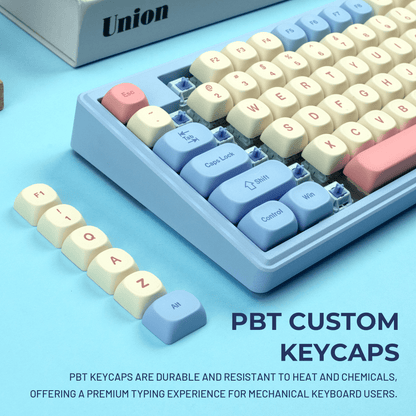 XVX Rainbow Candy MOA Profile Dye-Sub 143-Key PBT Keycap Set - A-1 Thread Vault