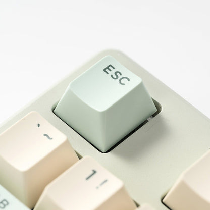 XVX Retro Cherry Series Color Matching Double-Shot PBT Keycap Set - A-1 Thread Vault