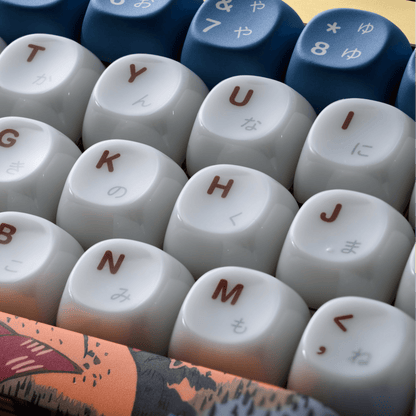 XVX U-kiyoe Fugaku (冨嶽) Series Glaze Textured MOA Profile Keycap Set - A-1 Thread Vault