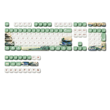 XVX U-kiyoe Fugaku (冨嶽) Series Glaze Textured MOA Profile Keycap Set - A-1 Thread Vault