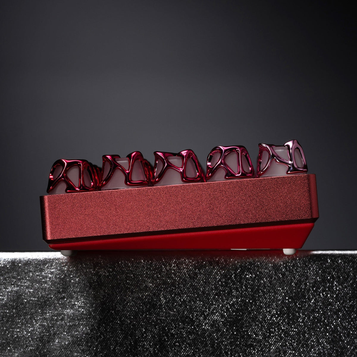 XVX Venom Themed Liquid Metallic Electroplating ABS+PC Keycap Set - A-1 Thread Vault