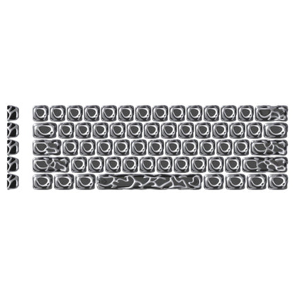 XVX Venom Themed Liquid Metallic Electroplating ABS+PC Keycap Set - A-1 Thread Vault