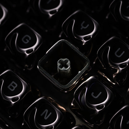 XVX Venom Themed Liquid Metallic Electroplating ABS+PC Keycap Set - A-1 Thread Vault