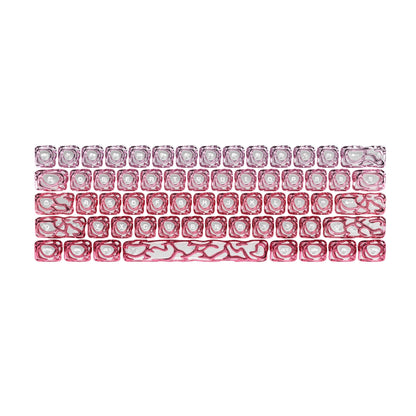 XVX Venom Themed Liquid Metallic Electroplating ABS+PC Keycap Set - A-1 Thread Vault