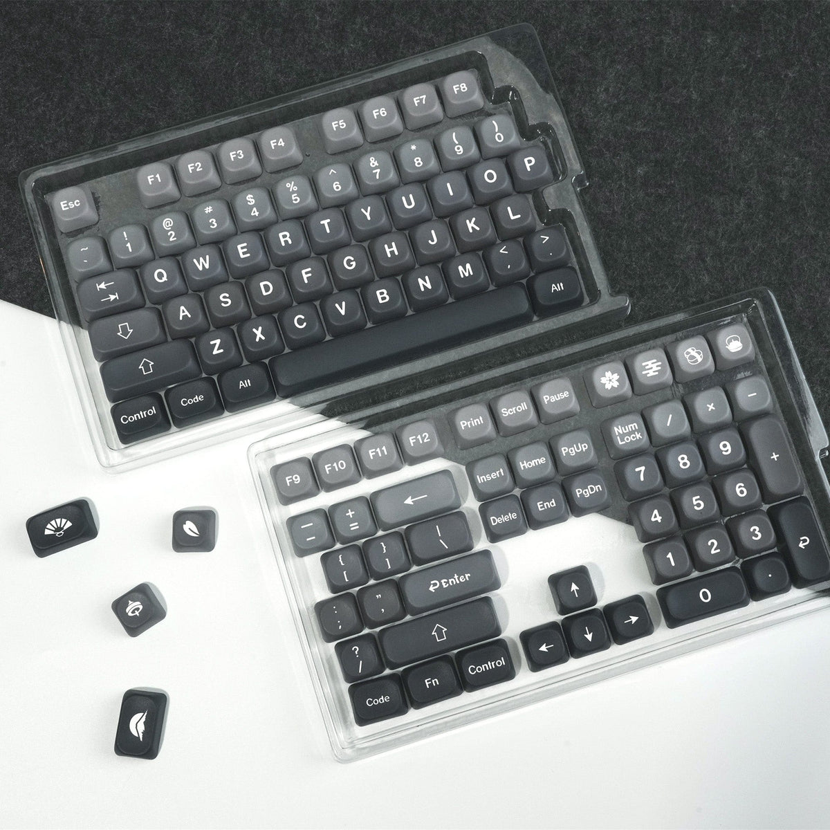 XVX Wagashi Series MOA Profile Dye-Sub PBT Keycap Set 132-Key - A-1 Thread Vault