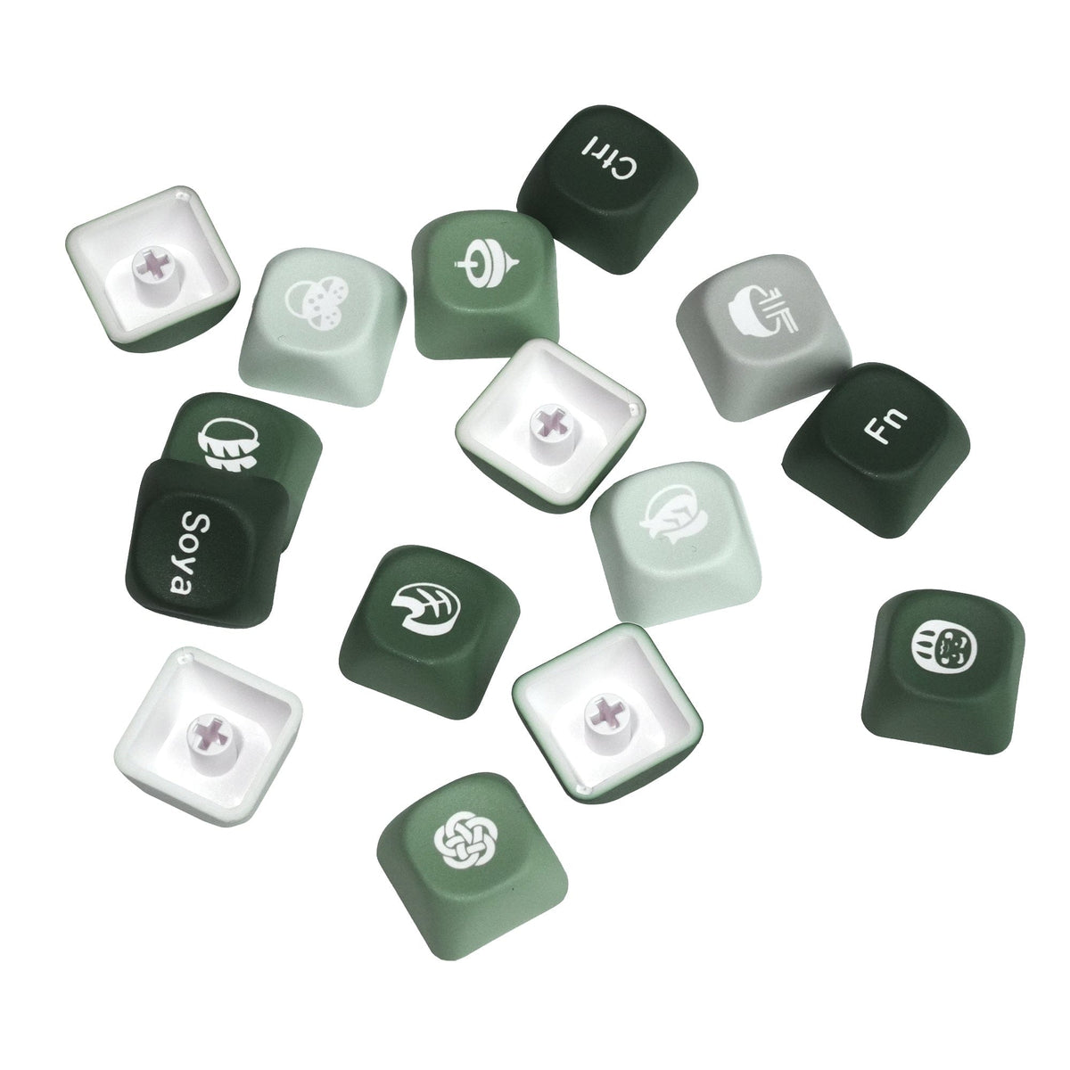 XVX Wagashi Series MOA Profile Dye-Sub PBT Keycap Set 132-Key - A-1 Thread Vault