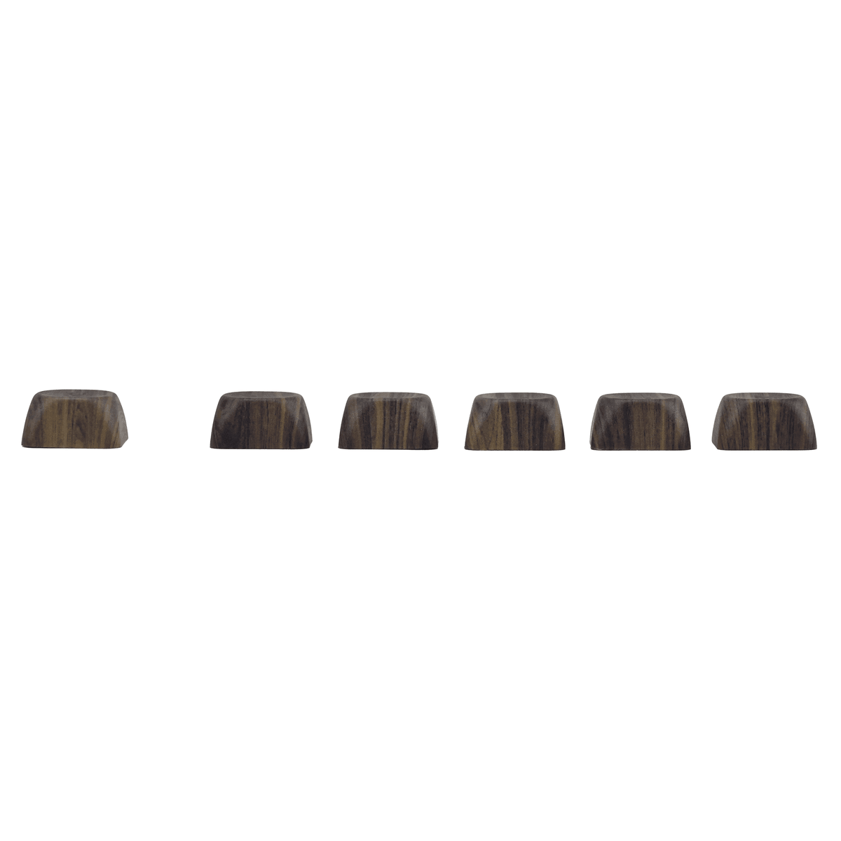 XVX Walnut Texture MOA Profile Dye-Sublimation PBT 130-Key Keycap Set - A-1 Thread Vault