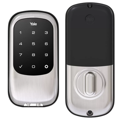 Yale Real Living Keyless Touchscreen Stand Alone Deadbolt Lock with Z-Wave YRD110-ZW-605 - A-1 Thread Vault
