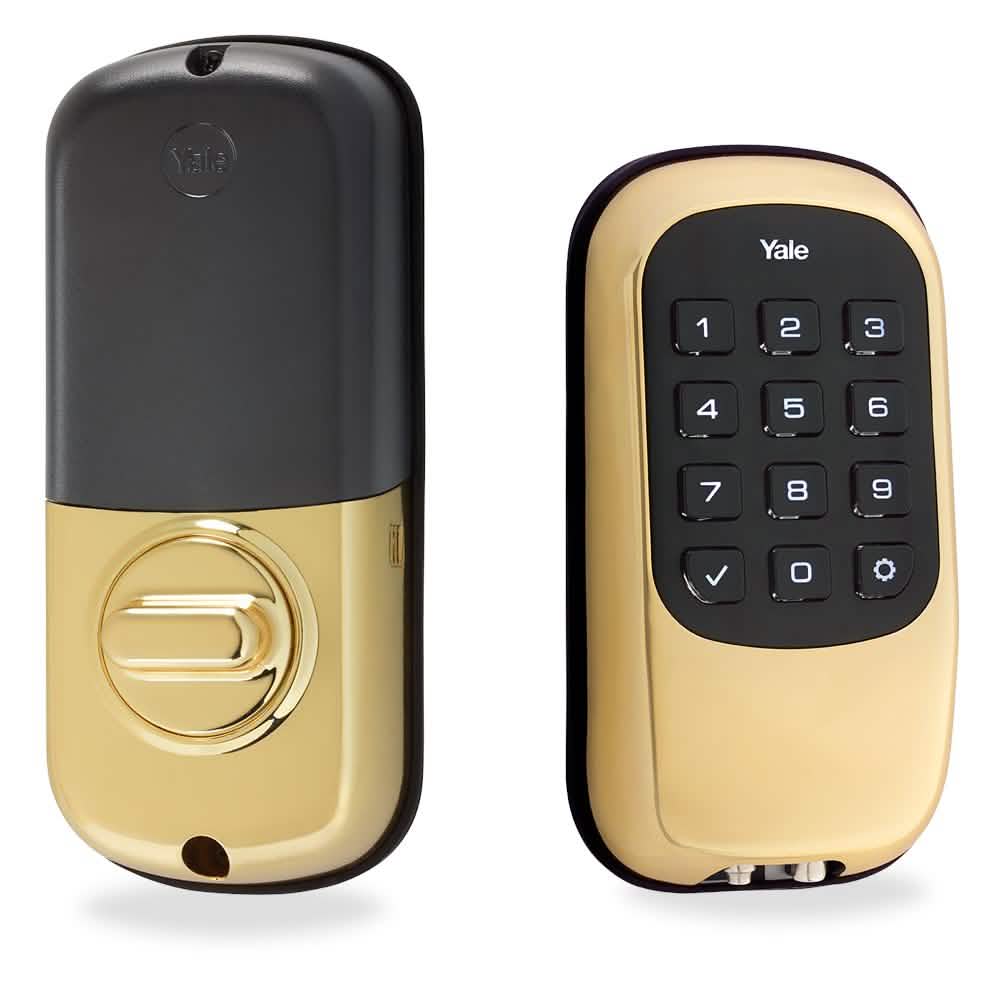 Yale YRD110ZW605 Push Button Deadbolt Lock B1L YRD110-ZW-US with Z-Wave - A-1 Thread Vault