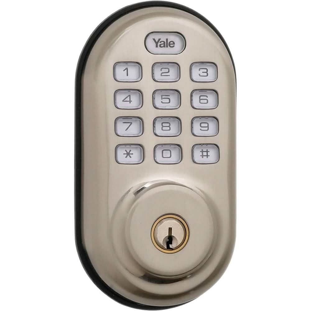 Yale YRD210-ZW-619 Z-Wave Push Button Deadbolt - A-1 Thread Vault