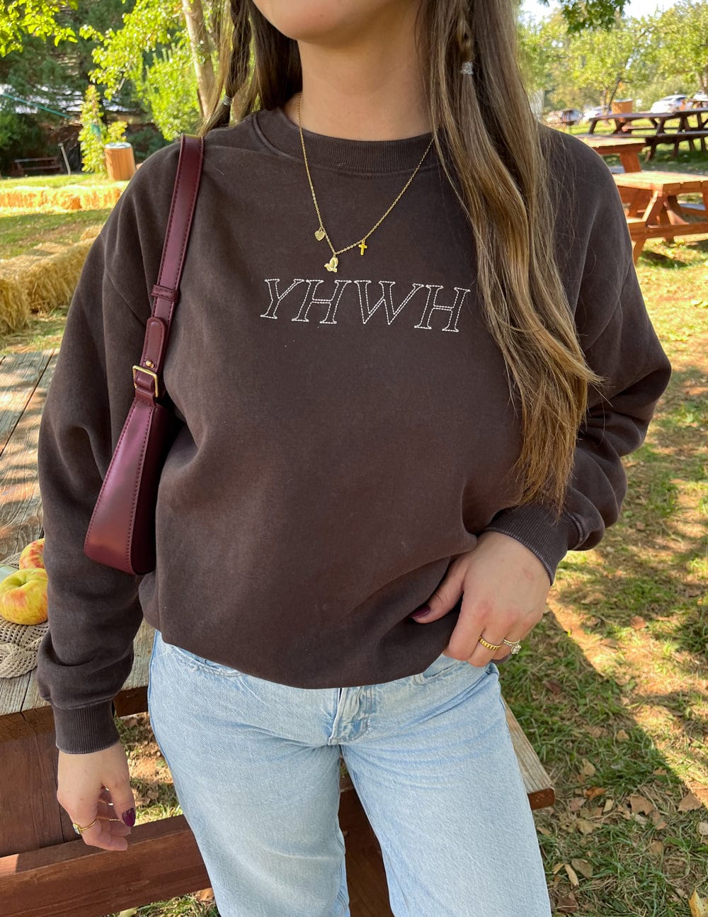 YHWH Unisex Crewneck - A-1 Thread Vault