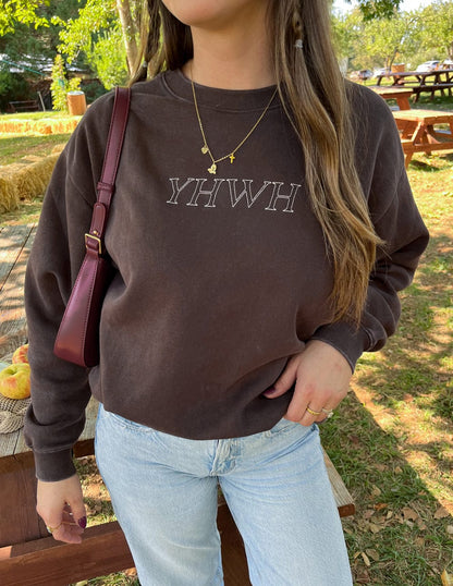 YHWH Unisex Crewneck - A-1 Thread Vault