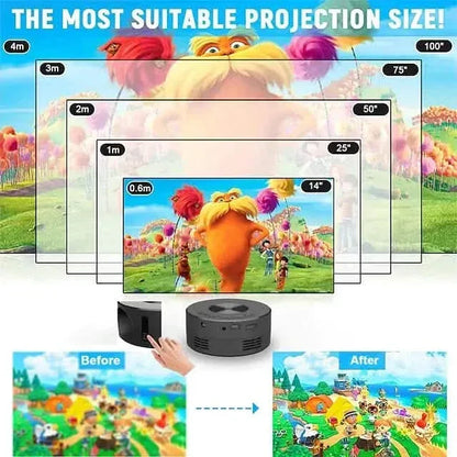 YT200 LED Projector Mini Handheld - A-1 Thread Vault