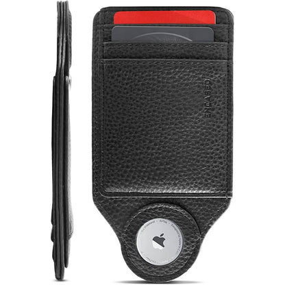 Zero-Bulk Slim AirTag Wallet - A-1 Thread Vault