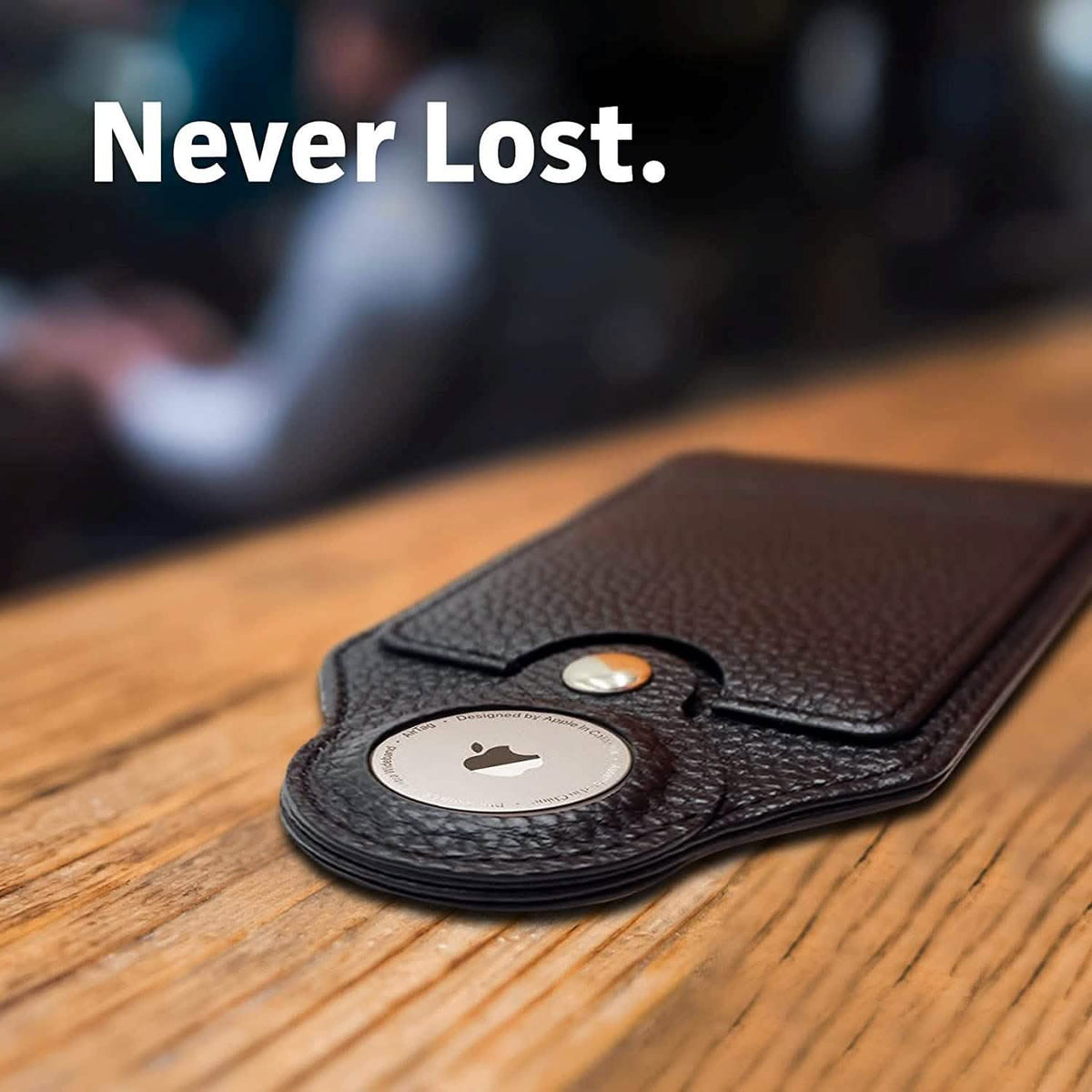 Zero-Bulk Slim AirTag Wallet - A-1 Thread Vault