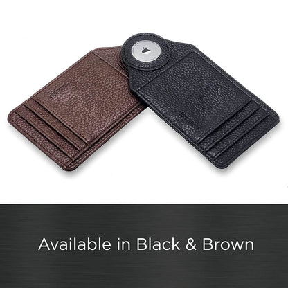 Zero-Bulk Slim AirTag Wallet - A-1 Thread Vault