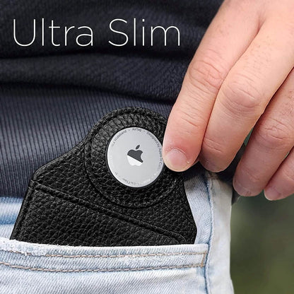 Zero-Bulk Slim AirTag Wallet - A-1 Thread Vault