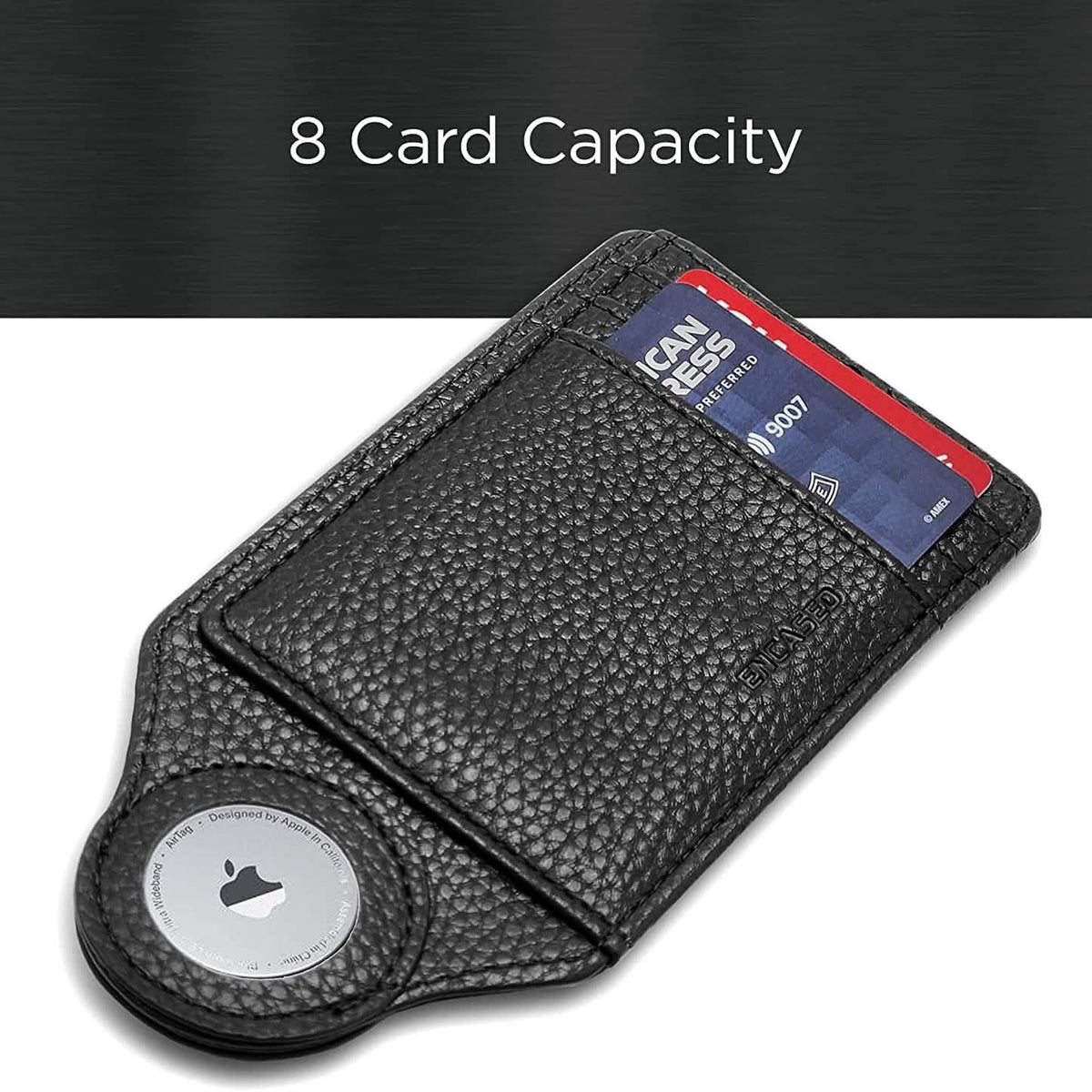 Zero-Bulk Slim AirTag Wallet - A-1 Thread Vault
