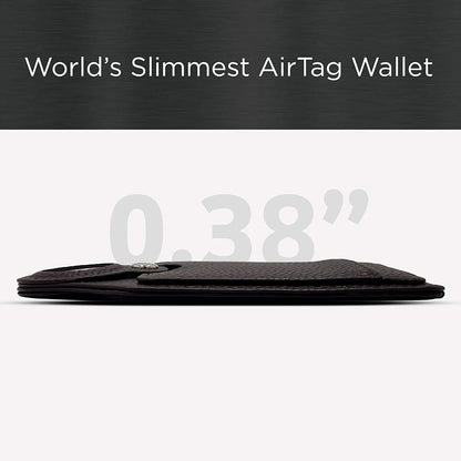 Zero-Bulk Slim AirTag Wallet - A-1 Thread Vault
