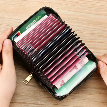 Zipper Around Credit Card Holder - A-1 Thread Vault
