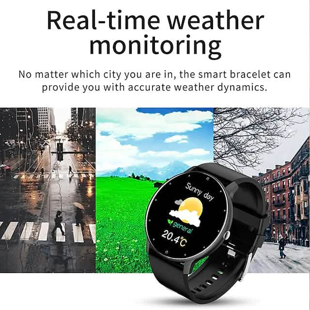 Zl02 Smart Watch 1.28 Inch Smartwatch Fitness Running Watch - A-1 Thread Vault