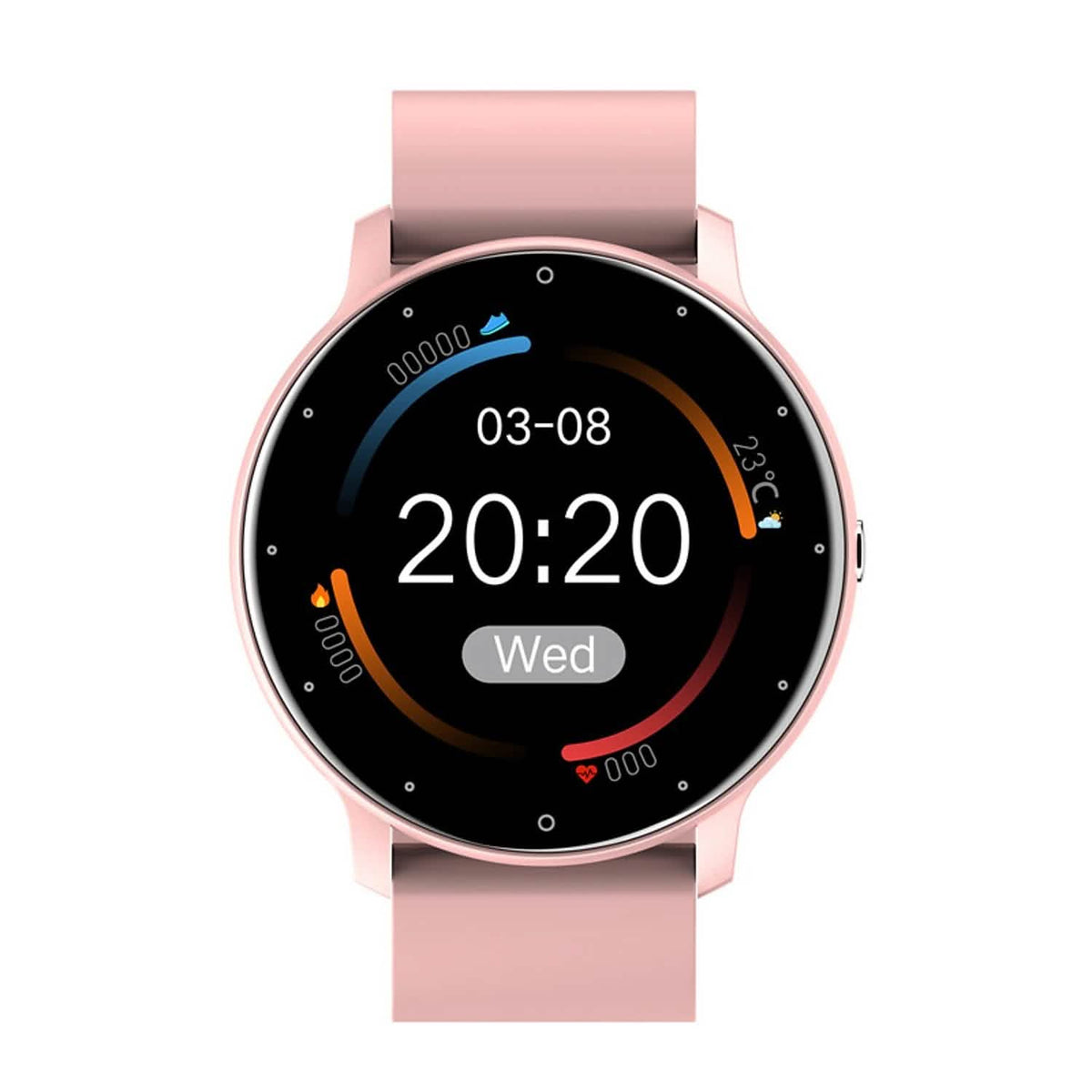 Zl02 Smart Watch 1.28 Inch Smartwatch Fitness Running Watch - A-1 Thread Vault