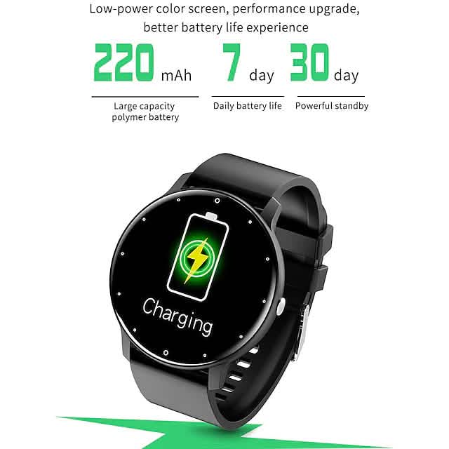 Zl02 Smart Watch 1.28 Inch Smartwatch Fitness Running Watch - A-1 Thread Vault