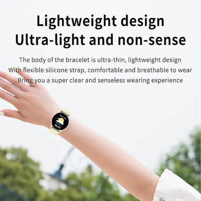 Zl02 Smart Watch 1.28 Inch Smartwatch Fitness Running Watch - A-1 Thread Vault