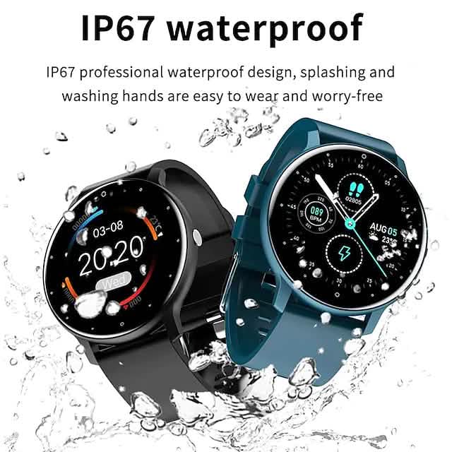 Zl02 Smart Watch 1.28 Inch Smartwatch Fitness Running Watch - A-1 Thread Vault
