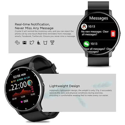 Zl02 Smart Watch 1.28 Inch Smartwatch Fitness Running Watch - A-1 Thread Vault